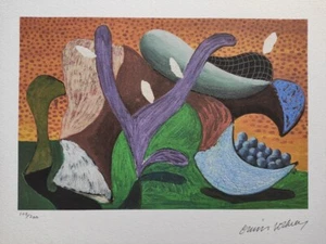 David Hockney Signed - Landscape - Certificate SPADEM Paris - Picture 1 of 4