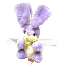 Vintage Easter Pets Plush Toy Purple Bunny 10" - Picture 1 of 5