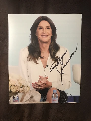 Caitlyn Jenner Signed 8 X 10 Photo Autographed Bruce Cover