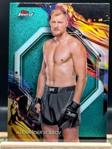 2024 Topps Finest UFC - Alexander Volkov - Aqua Glitter - 184 - Bild 1 von 2