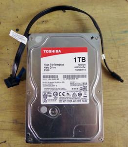 Toshiba P300 1TB 3.5" 7200RPM SATA III Internal Hard Disk Drive HDWD110 Works