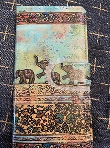 Moto G 5G 2022 Case, Elephant Pattern Leather Flip Phone Case Wallet - Picture 1 of 3