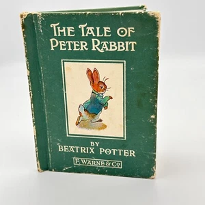 BEATRIX POTTERY Tale of Peter Rabbit * New York F. Warne & Co * Early Undated - Imagen 1 de 10