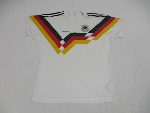 Vintage Germany Soccer Shirt Men Medium Adidas Football Deutscher Fussball Bund Cover