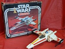 Vintage Star Wars X WING FIGHTER working complete w  box Kenner 1978