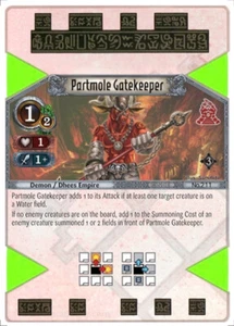 1x Partmole Gatekeeper EOJ SET3 #211 PS3 Eye Of Judgment Englisch NM/Unplay C - Bild 1 von 1