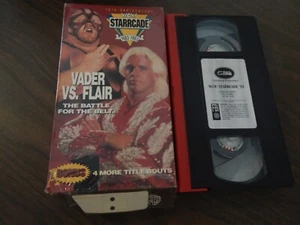 WCW STARRCADE 1993 PPV VHS PARTLY SEALED VINTAGE WWE WWF VADER RIC FLAIR  - Picture 1 of 2