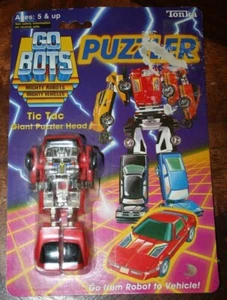 Tonka Tic Tac Giant Puzzler Head Gobots G1 Puzzler 1985 Tonka Action Figure NOS - Picture 1 of 5