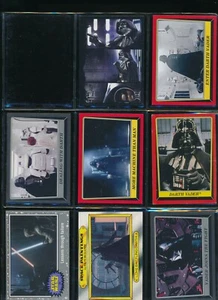 Lot (8) Star Wars #1 22 25 15 3 127 60 52 Darth Vader Topps (AI88) SWSW6 - Picture 1 of 2