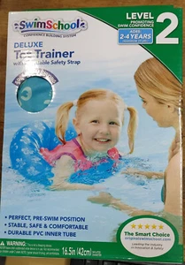 SWIM SCHOOL DELUXE TOT TRAINER LEVEL 2 BLUE - Picture 1 of 4