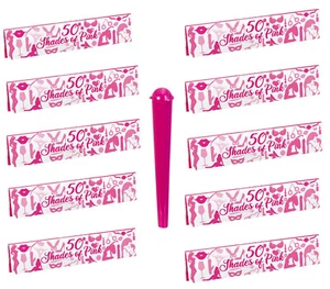 raupir Set 10 Heftchen Choosypapers 50 Shades of Pink Zigarettenpapier Papers - Bild 1 von 6