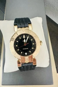 Men’s 18k Yellow Gold Harry Winston Ocean Diver 36mm Watch - Picture 1 of 16