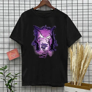 Gengar T-Shirt Japanese Cartoon Art Shirt Shirt Gifts For Men Women - Picture 1 of 9