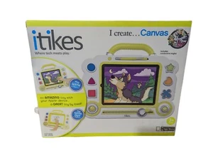 🟢 itikes I create CANVAS magnegtic doodle board w/ conductive stylus. New. - Picture 1 of 4