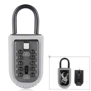 Digit Password Lockbox Key Lock Box for Realtor Safe Hook Key Organizer Storage - Picture 1 of 10