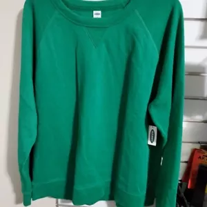 Womens Sweatshirt XL Green - Picture 1 of 4