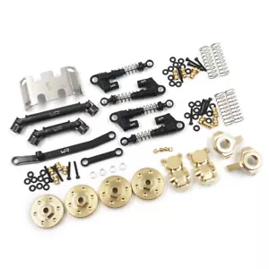 Yeah Racing AXSC-S05 Metal Upgrade Parts Set : SCX24 C10 Jeep 133.7mm Wheelbase - Picture 1 of 2
