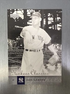 2004 UPPER DECK YANKEES CLASSICS #16 DON LARSEN NEW YORK YANKEES - Picture 1 of 2