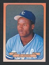 Bo Jackson 1990 Orange Living Legend Card #3 Kansas City Royals