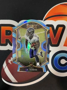 2020 Select J.K. Dobbins Concourse Die Cut Light Blue Prizm Rookie RC #52 - Picture 1 of 2
