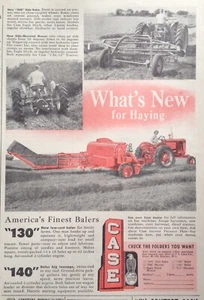 1955 AD(XE23)~J.I. CASE CO. RACINE, WIS. SIDE RAKES, MOWER AND BALERS - Picture 1 of 1