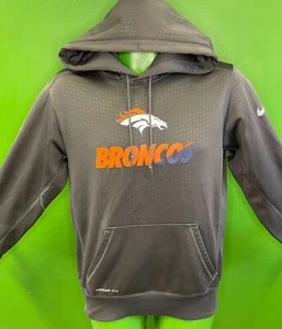 NFL Denver Broncos Therma-Fit Pullover Hoodie Grey Men's Small - Picture 1 of 6