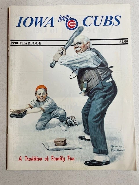 Iowa Cubs 1990 Yearbook - Image 1 of 1
