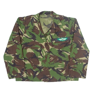 Military Style Womens Jacket Green Camouflage M - Picture 1 of 6