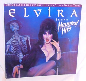 ELVIRA Presents Haunted Hits 1988 Vinyl LP & Poster Double LP Excellent Conditio - Picture 1 of 8