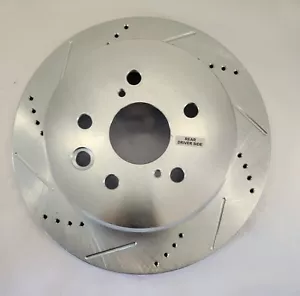 Power Stop - JBR1570XL - FL Drilled & Slotted Rotors - fits 2013-20 Lexus Models - Picture 1 of 3