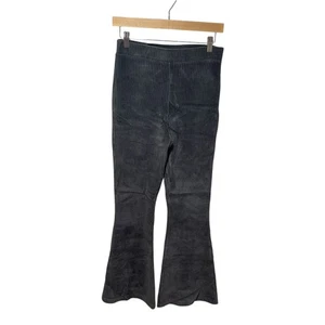 Aerie Pants Womens Medium Taille Haute Hi-Rise Fit & Flare Pull On Ribbed Retro - Picture 1 of 5