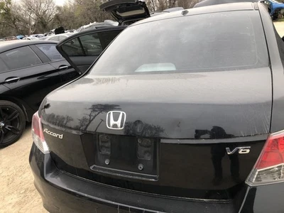 2008-2010 HONDA ACCORD Rear Trunk Deck Lid B92P Black w/o Spoiler Sedan   931243 Foto 1 de 4