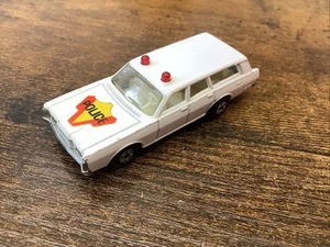 Matchbox Superfast Nº 55 Mercury Commuter Coche Policía Etiqueta - Imagen 1 de 6