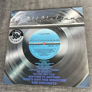 ITS ALL PLATINUM 12” VINYL -1975 UK Sampler Lp (Various Artists) - M Con - Picture 1 of 4