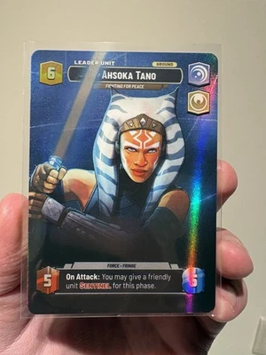 Star Wars Unlimited - Legends of the Force - Ahsoka Tano #1007 Showcase - Image 1 of 2