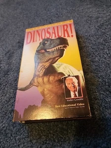 Dinosaur With Walter Cronkite VHS 1994 - Picture 1 of 3