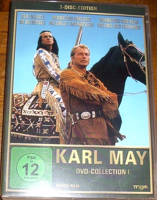 3 - Disc Edition - KARL MAY - DVD Collection 1 - sehr guter Zustand - Bild 1 von 2