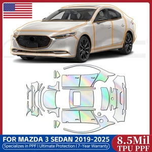 For Mazda 3 2019-2025 Full Car Precut Kit Paint Protection Film Gloss PPF TPU - Picture 1 of 21