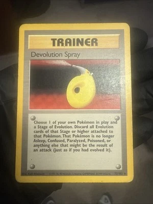 Devolution Spray 072/102 Base Set (Shadowless) -Unlimited Edition Regular - Image 1 of 4