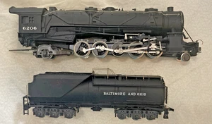 Locomotora de tren vintage HO 6206 con licitación para piezas o restauración - Imagen 1 de 5