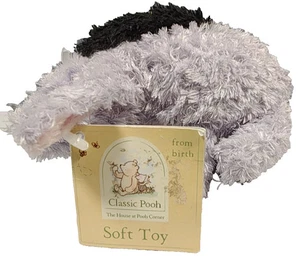 Disney Eeyore (Classic Pooh) Esel weiches Plüschtier 6 Zoll mit Etikett - Mothercare - Bild 1 von 9