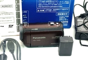 PANASONIC HDC-TM45 FULL HD VIDEO CAMERA BROWN  from japan - Picture 1 of 12