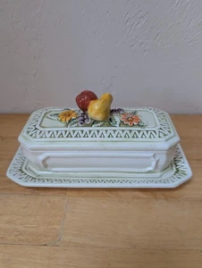 Lefton Butterdose Obst Fantasia #6724 Vintage 60er Jahre - Bild 1 von 9
