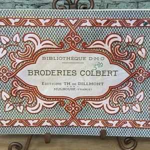 Bibliotheque DMC Broderies Colbert 1956 French France Library - Picture 1 of 5