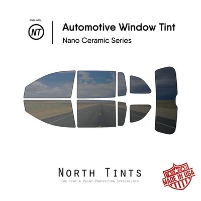 Nano Ceramic PreCut Window Tint Film Automotive Glass for GMC Acadia 2024-2026 - Image 1 of 4