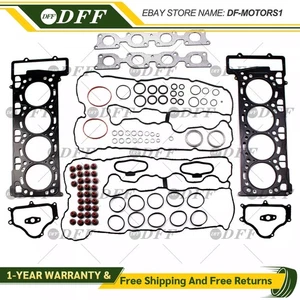 Engine Gaskets Rebuild Kit For BMW 550i 750Li X5 X6 F10 E70 E71 F02 F07 N63 4.4T - Picture 1 of 6