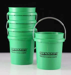 Mini secchielli menard verdi nuovi 2025 - set di 5 - Foto 1 di 3