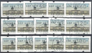 Berlin West Automatenmarken MiNr. 1 Tastensatz TS 1987 mit 14 Wertstufen - Bild 1 von 1