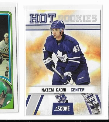 2010-11 Score #501 Nazem Kadri Hot Rookies RC - READ! - NHL Card - Image 1 of 2