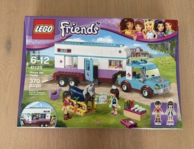 LEGO Friends 41125 Horse Vet Trailer 370 pcs NEW Sealed Box Wear Olivia Sophie